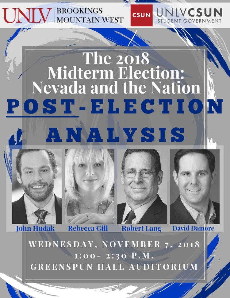PostMidterm Election Analysis Panel Calendar University of Nevada